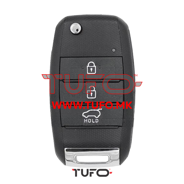 KIA Rio 2020 Genuine Flip Remote Key 3 Buttons 433MHz 95430-H8600 – Tufo