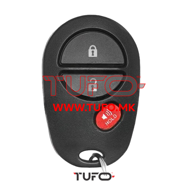 2 Pack Keyless Entry Remote Key Fob For Toyota Tundra & Sienna 2007-2018 (315 MHz, 3-Button)