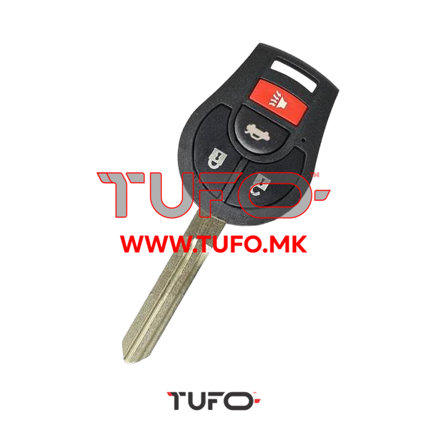 2007-2012 Nissan Sentra 4B Smart Remote Key Fob – Extra-Partss – Replacement With Battery