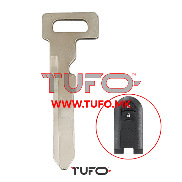 Toyota Rush 2019 Smart Emergency Remote Key Blade – Tufo