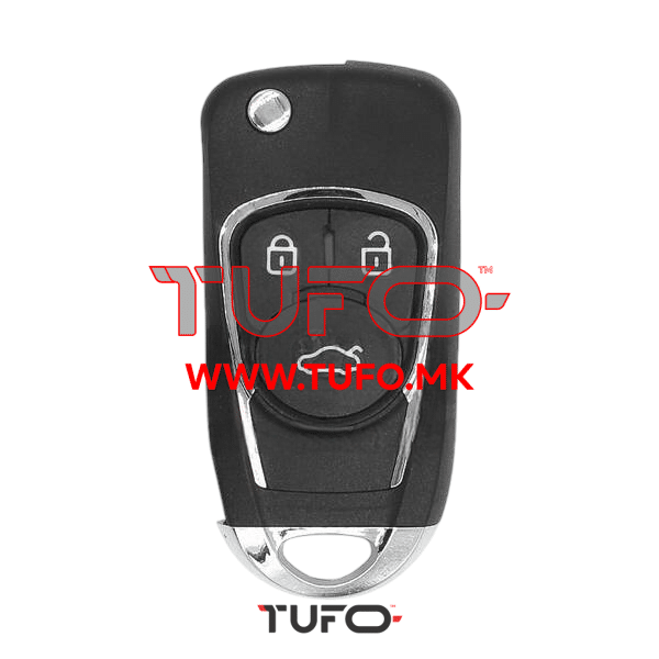 5x KEYDIY Universal Flip Remote Key – GM Style B-Series 4 Buttons B22-3+1